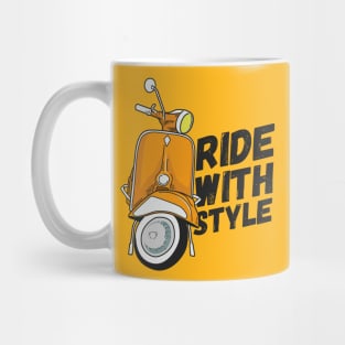 Ride with style motorbike Mug